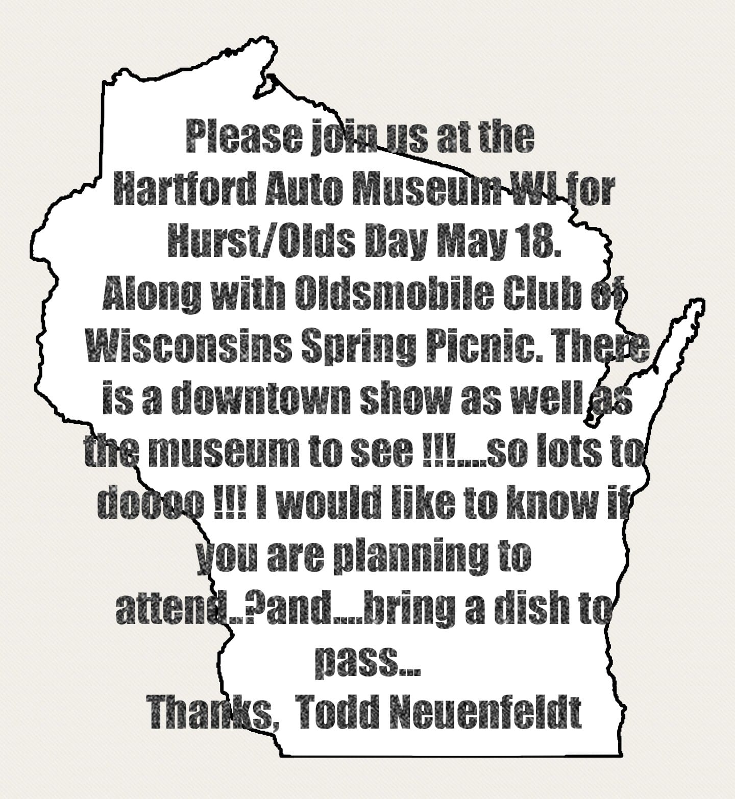 Hurst/Olds Day - The Hurst/Olds Club of America